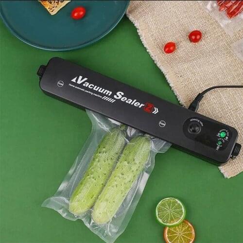 Hot Sell Vacuum Sealer Packaging Machine 220V/110V Household Food Vacuum Sealer Film Vacuum Packer with 15 pcs Free Vacuum bags