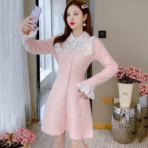 LSHITT Fashionable Knitted Dresses