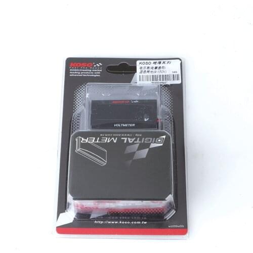 Motorcycle 12V 0.56'' Mini Digital Voltmeter Tester 2-wire IPX6 waterproof voltmeter for Car Bicycle Voltage panel meter 3-18V