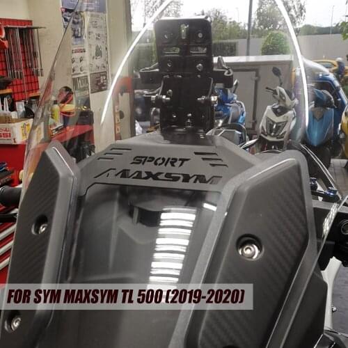 Motorcycle Accessories Front Phone Stand Holder Smartphone Phone GPS Navigaton Plate Bracket For SYM MAXSYM TL 500 TL500 2019 20