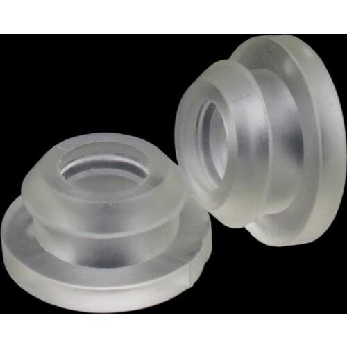 MUCIAKIE 10PCS Garden Tap Transparent Seal Ring 16mm Rubber Ring Tape Tap Adapter Drip Irrigation Leak-Proof Watering Gasket