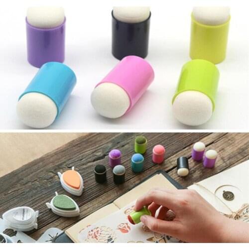 Painting Craft Set Paint Drawing Sponge Foam Finger Chalk Ink Applying Chalk Inking Staining Daubers Stamping Art Tools