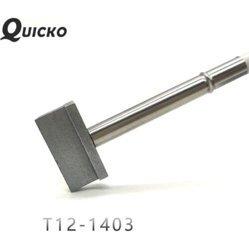 QUICKO T12-1401/1402/1403 spade scraper spatula soldering iron tip FX-951 soldering station FM-2027 FM-2028 FX-9501