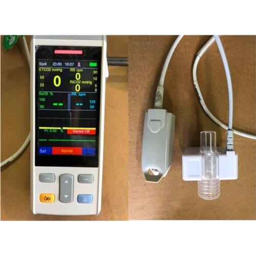 Handheld EtCo2 Monitor,EtCo2 Module for human use Mainstream Carbon dioxide monitor Measure breath monitor Co2 Monitor