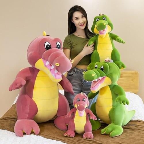 Zqswkl cute brocodile plush toy kawaii plushes big stuffed animals anime pillow hugs for boys and girls dolls birthday gift