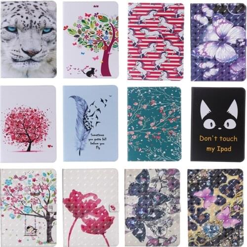 Tab A 7.0 SM-T280 SM-T285 Butterfly Horse Pu Leather Flip Wallet Cover Case For Samsung Galaxy Tab A 7.0 T280 T285 Tablet #S