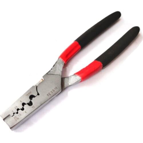 0.5-16 mm2 Mini Germany style Crimping Pliers and tools for Cable end sleeves PZ0.5-16 carbon steel crimping tool