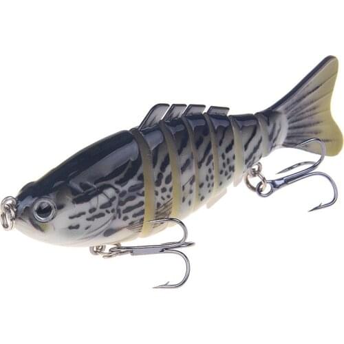 1PCS Wobblers Fishing Lures 7 Section Hard Bait 100mm16g Artificial Bait Minnow Crankbait Jig Perch Carp Pesca Fishing Tackle