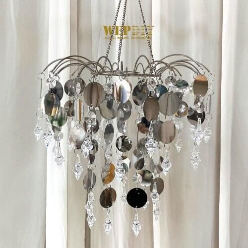 10 pcs PVC sequined chandelier wedding chandelier decoration artistic chandelier