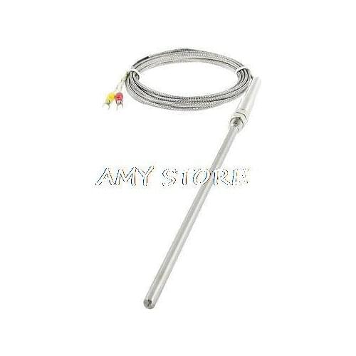3 Meters Cable K Type Temperature Sensor Earth Thermocouple Probe 5mm x 150mm