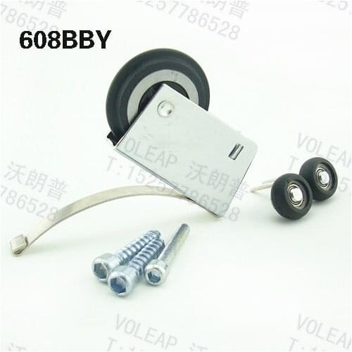 [608BBY-B]aluminum alloy door and window roller wheel cupboard roller sliding door roller wheel