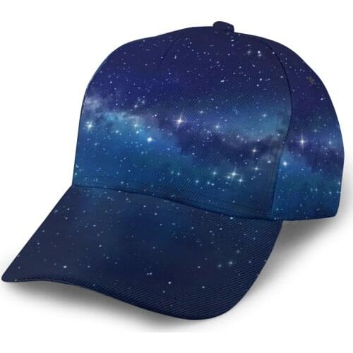 CINESSD Deep Space Star Field Outdoor Sport Caps Baseball Hat Men Women Visor Cap Baseball Cap Street Hip Hop Caps