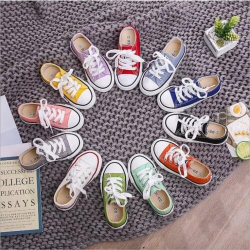 Baby kids shoes for girl children canvas shoes boys 2020 new spring summer girls sneakers yellow fashion toddler shoes EU 21-37