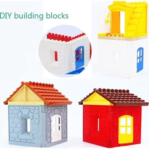 Large Particles Building Blocks Accessories Toys for Children Gift Diy Building Blocks Building Blocks Set Brain Game