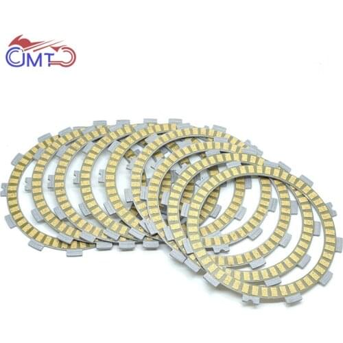 For Kawasaki Ninja ZX6R ZX6RR ZZR600 ZX 600 636 Z750 Z750S Z800 KLZ1000 Versys 1000 Fiberous Clutch Friction Disc Plate Kit 9P