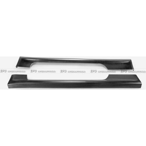 For Nissan Skyline R34 GTT ESB Type Fiberglass Glossy Finish Unpainted Side Skirt Extension Exterior Accessories Bodykits