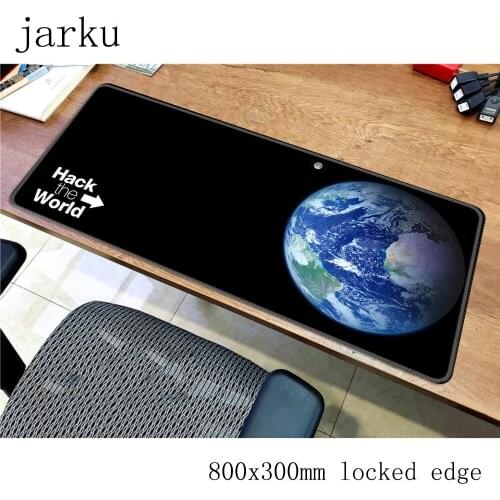 Hacker mouse pad Domineering Computer mat 800x400X3MM gaming mousepad large padmouse Beautiful keyboard games pc gamer desk