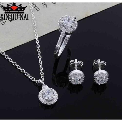 2020 hot new arrival arrives exquisite retro luxury three-dimensional zirconia wedding party prom female jewelry three-piece set