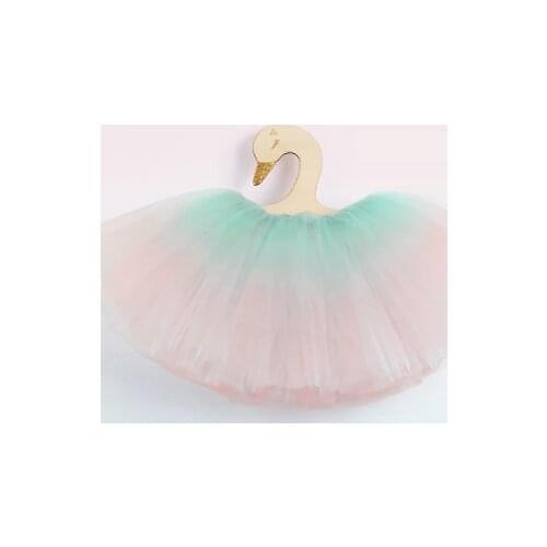 New Baby Girls Tutu Skirt Ballerina Pettiskirt Gradient Fluffy Children Ballet Skirts For Party Dance Princess Girl Tulle clothe