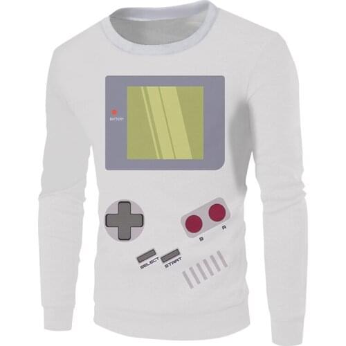OGKB Sweatshirt Hot Selling Unisex 3D Game Console Printing Long Sleeve Popular Brand Casual Fun Streetshirt Sweatshirt