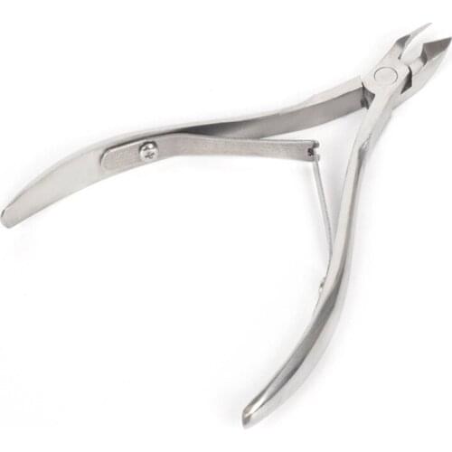 Professional Cuticle Scissor Fingernail Cuticle Nipper Trimming Stainless Steel Nail Clipper Cutter Plier Manicure Tool LJ62