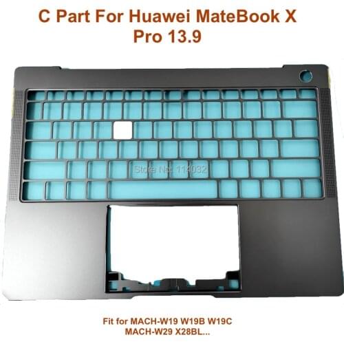 New Laptop Frames for Huawei MateBook X Pro Mach-W29B W19B W19C W29 W29BL Cover C Palmrest Top Bottom Case D Part Original hot