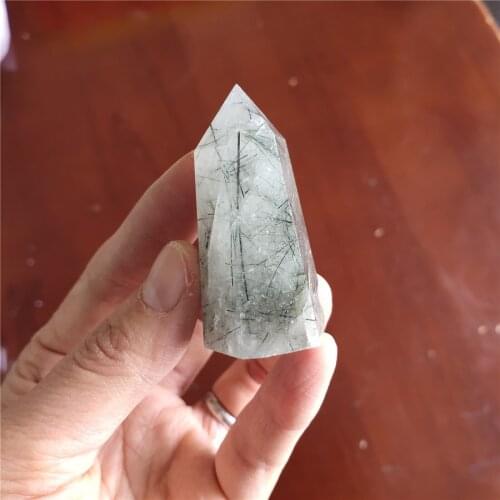 Rutile Crystal Tower Stone Island Cristals Spiritual Meditation Wicca Decor Pierre Islend Quartz Healing Chakra Himalaya Islan