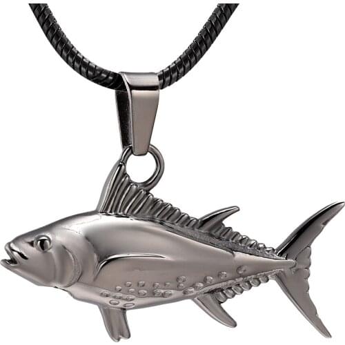 Cremation Jewelry for Ashes Pendant Fish Urn for Human Ashes Keepsake Pendant Necklace for Dog Cat Urn Jewelry Ashes Locket