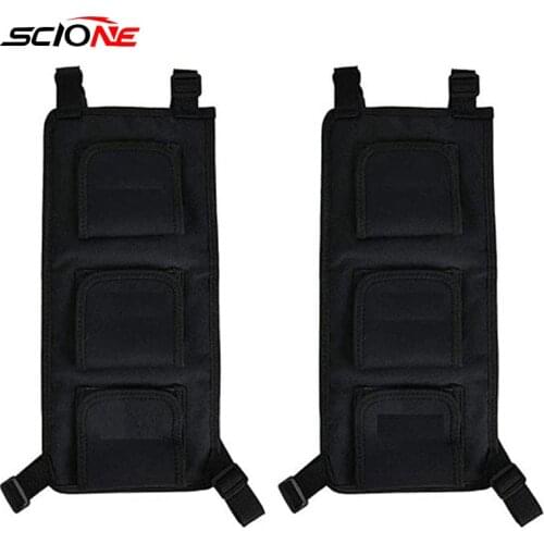 Car Rear Seat Fishing Rod Storage Bag Fishing Gear Rod Rack Fixed Bag Luya Fishing Rod Seat Straps Fishing Accessories X596G
