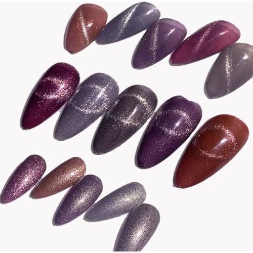 Super Shiny Magic Mirror Powder 9D Magnetic Cat Eye Nail Glitter Sand Powders Multi-usages Laser Nail Art Pigment Decorations