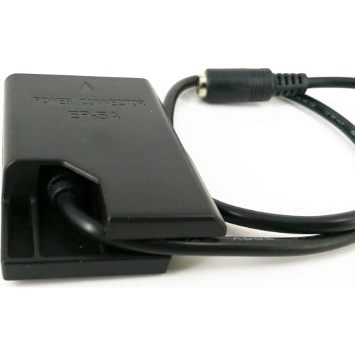 Dummy Battery EN-EL14 Replacement DC Coupler Connector for Nikon EH-5A EH-5 Power Supply Adapter Adaptor replace EP-5A EN-EL14A