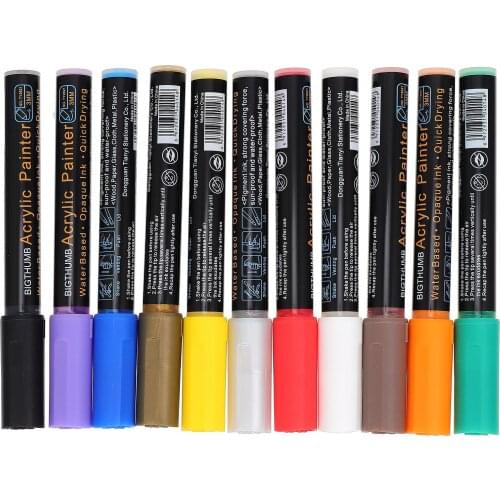 1 Box Practical Creative Durable Portable Colored Pen Marker Pen for Home DIY Color Mark