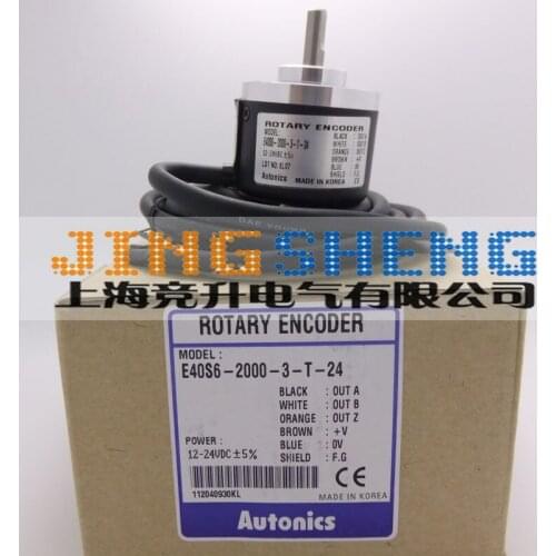 100% New Original Autonics Rotary Encoder E40S6-2000-3-T-24