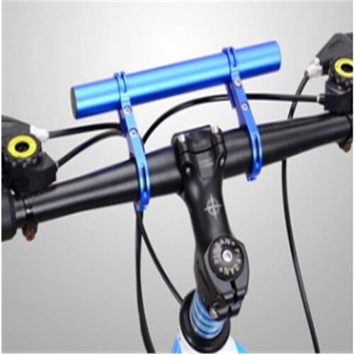 3Pcs/Set Bicycle Handlebar Extended Bracket Bike Headlight Mount Bar Computer Holder MTB Cycling Alloy Support Extender Tools