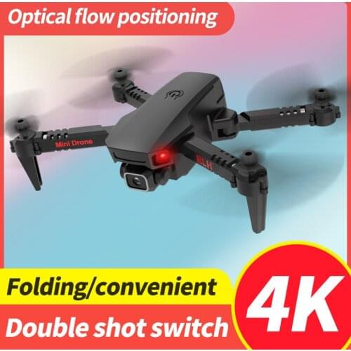 New K9 Mini Drone 4K HD Dual Camera Air Pressure Height Keeping Drone Wifi FPV Rc Foldable Quadcopter Drone Toy Kids Gift