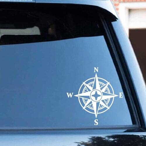Drop Shipping Compass Stickers Ussr Hood Tailgate Side Window Decal Car Sticker Decoration Sweet Auto Sticker Decal