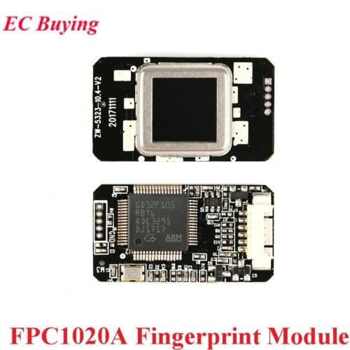 FPC1020A Capacitive Fingerprint Identification Module 1020A Semiconductor Capacitive Fingerprint Module UART Communication