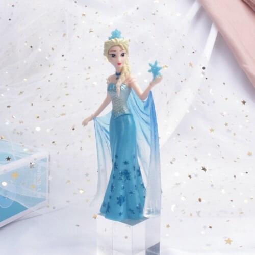 "Frozen" 2 Aisha Ana (Aisha Ana) Figure Doll And Snow White Seven Dwarfs Model Home Decoration And Childrens Birthday Gifts