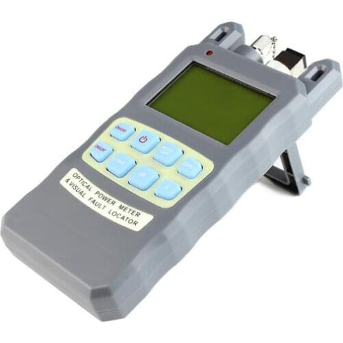 FTTH All-IN-ONE Fiber Optical Power Meter -70~+10dbm 1mw 5km Cable Tester Red Laser Visual Fault Locator Testing Tool