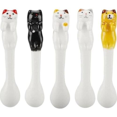 KITPIPI Ceramic Spoons