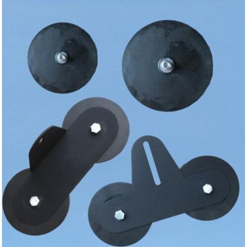 Strong Magnet Rubberized Car led Magnet Mount base work lightbar Sucker stand Led bar light holder brackets for DVR 4x4 Offraod