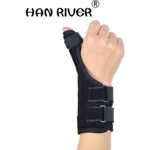 HANRIVER 1 piece in gear tenosynovitis wristbands thumb sprains fractures fixed with a free shipping
