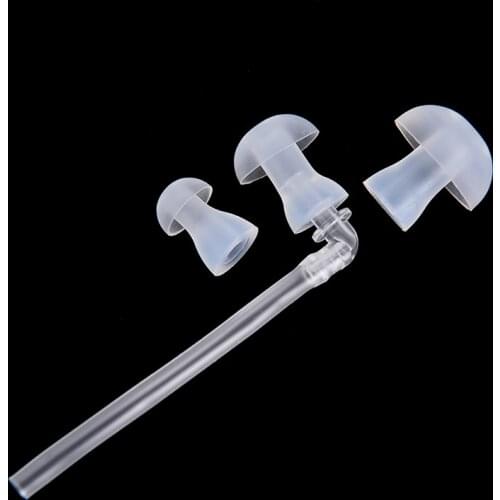 Hearing Aid Earplug Eartips With Sound Tube 1Tubes + 3 Ear Plugs(L M S) Hearing Aids Accessories Earpiece