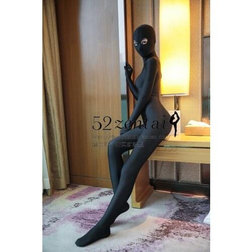 Newest Black Tight Garment zentai Suit Super Sliding Fabric Design zentai Tight Garment Outside seamless design Super elasticity