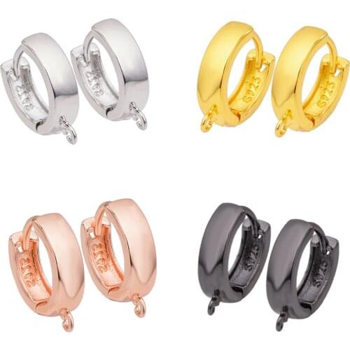 Peixin New Design Creative Earwire High Quality Brass Jewelry Earring Hooks Clasps DIY Jewelry Earrings Findings Accessories