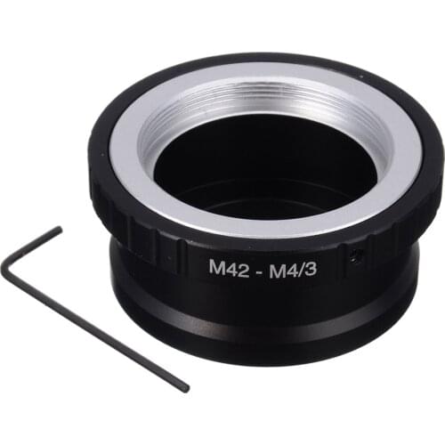 Adapter Ring for M42 Lens to Micro 4/3 Mount Camera Lens Adapte for Olympus for Panasonic DSLR Cameras Accessories