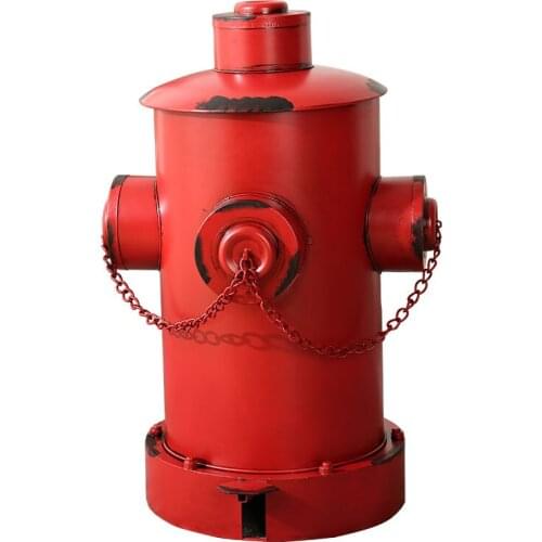 Retro industrial wind belt cover dustbin creative personalized storage bin decoration