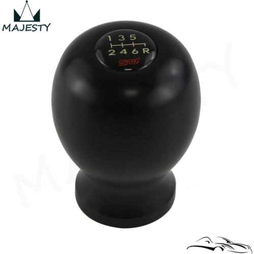 Shift Knob Legacy GDA GDB GC8 Black FOR S*ubaru WRX Impreza STI 6MT gear knob