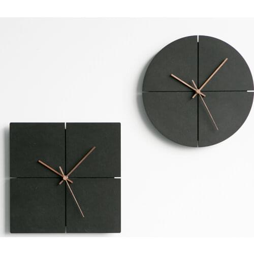 Modern simple American wall clock living room creative art personality wall clock household silent dining room wall Watch