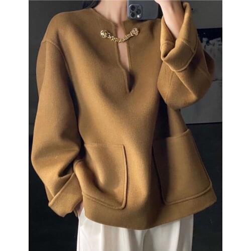 TOPINEUP Women's Cashmere Coats